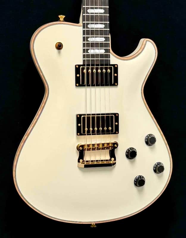 Knaggs Guitars - Kenai - Creme - Maple Top - Gold Hardware - Knaggs Influence Bridge - Lollar Imperial K Pickups - Ebony Fretboard with Block Inlays - OHSC - Call for Best Price !!! image 1