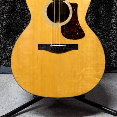 Eastman AC122-1CE-DLX Gloss Solid Acoustic Electric Grand Auditorium Guitar with Gig Bag image 1