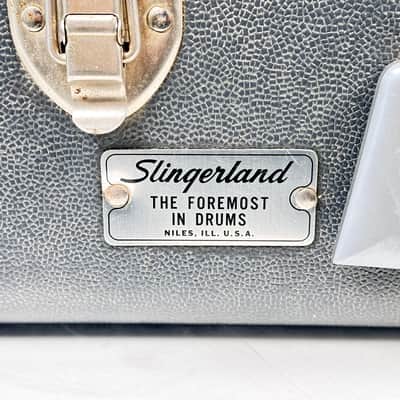 Slingerland 5.5x14" 50's Deluxe Student Model 1-Ply Snare Drum - White Marine Pearl image 7