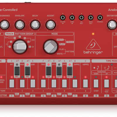 Behringer TD-3-RD Desktop Analog Synthesizers and Sound Modules image 3