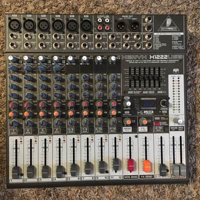 Behringer Xenyx X1222USB 16-Input Mixer with USB and Effects | Reverb
