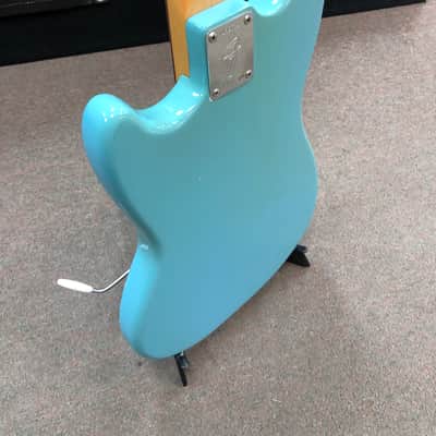 1966 Fender Mustang Guitar Daphne Blue w/ Rosewood Fretboard image 22
