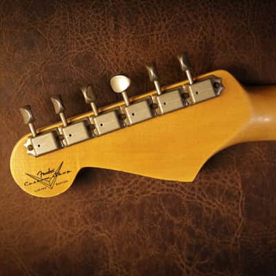 Fender Custom Shop 1959 Stratocaster Relic in Super Faded Aged Shell Pink image 10