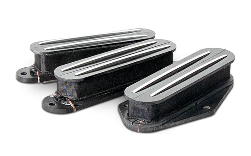 JBE Pickups Nashville Tele pickup set (3 pickups) - black image 1