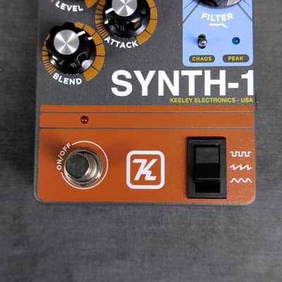 Keeley Synth-1 Reverse Attack Fuzz Wave Generator Pedal image 11