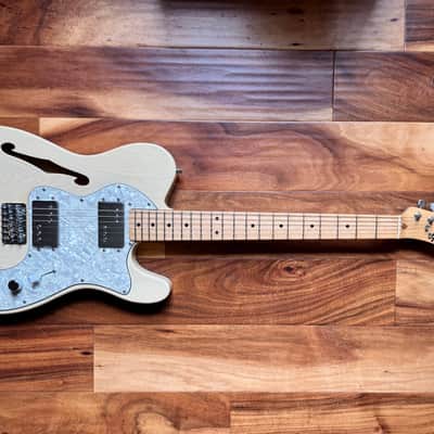 1976 Greco Spacey Sounds TE-500 - Semi-Transparent Blonde - Thinline Telecaster Deluxe image 2