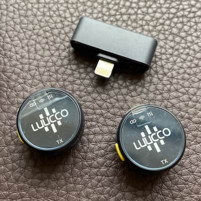 Luucco Airwave K2 Wireless Lavalier (Lightning Model with 2 mics) 2026 - Black image 2