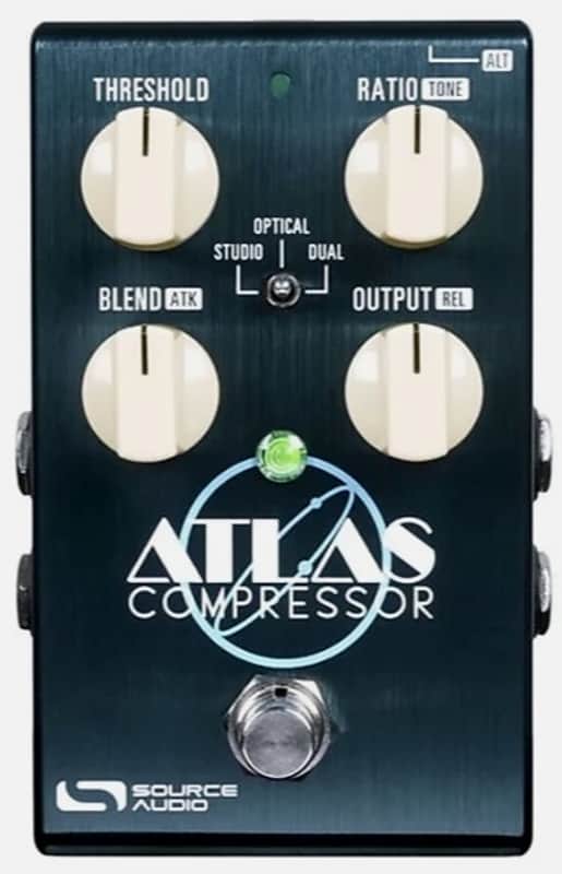 Source Audio One Series Atlas Compressor Electric Guitar Effect Pedal image 1