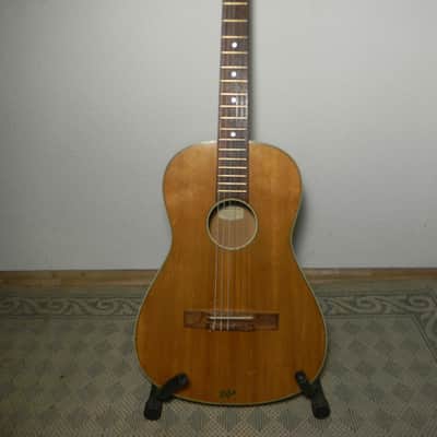 vintage Hofner Höfner 517 acoustic parlor guitar Gitarre chitarra Germany 1960s image 2