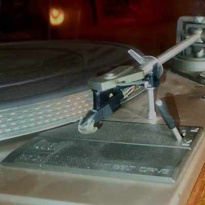 DUAL 505 turntable Record Changer system receiver, amp/BOOKSHELF speakers, am/fm DORM PARTY BLASTER image 9