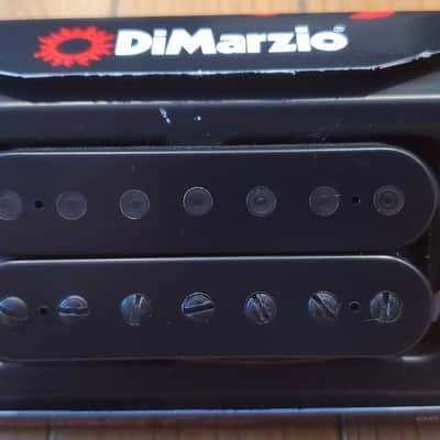 DiMarzio DP757/756BK Illuminator 7 String Set Black W/Black Poles image 2