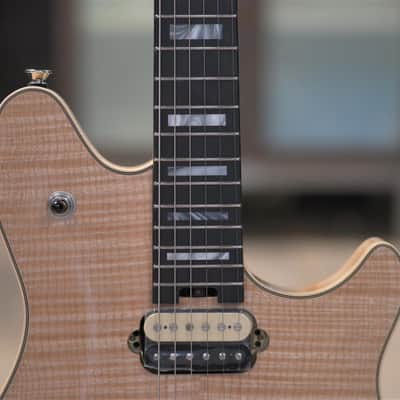 EVH Wolfgang® USA, 5A Flame Maple Top, Ebony Fingerboard - Natural image 7