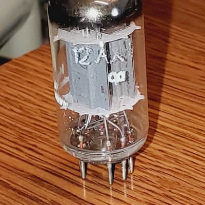 12AX7/ECC83 Telefunken Ribbed Plate MaxiPreamp2/TV7 tested (1) tube lot image 2