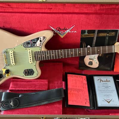 Fender Custom Shop Ltd. 1964 Jaguar 2025 - Faded/Aged Dirty Shell Pink / 8lbs. 3.8oz. #CZ581005 image 1