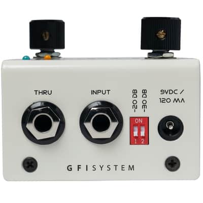 GFI System Cabzeus MONO Speaker Simulator + DI Box 2019 White.  "Authorized Dealer" image 2
