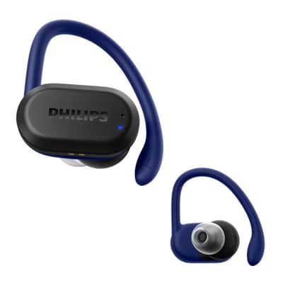 Philips Audio A7306 True Wireless Sports Headphones (Black) image 5