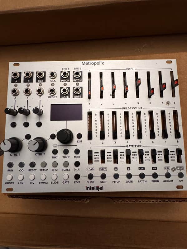 Intellijel Metropolix Performance Sequencer Eurorack Synth Module 2021 - Present - White image 1