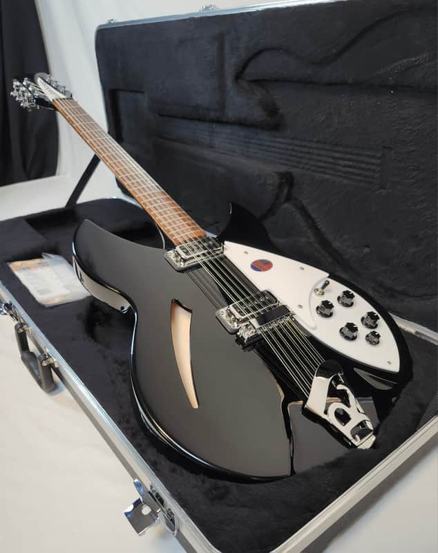 Rickenbacker 330/12 JG, 330 JetGlo 12-String Hollowbody Guitar, w/HSC 2026 image 1
