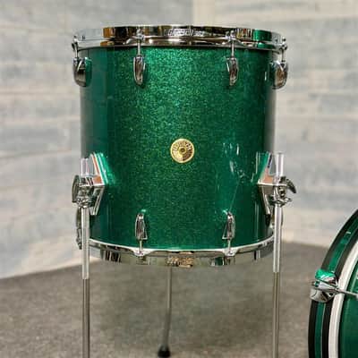 Gretsch Broadkaster 3pc Drum Set 18/12/14 Cadillac Green Sparkle - DCP Exclusive! image 4