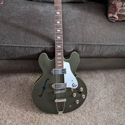 Epiphone Casino Olive Drab Worn - 2021 image 1