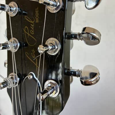 Gibson Les Paul Jr Junior special DC double Cut Cutaway  2000 - Ebony black  vintage electric guitar image 22