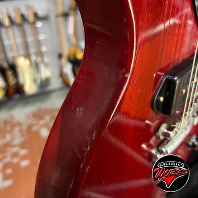 Gibson Custom Shop John Lennon Les Paul Junior Jr Ltd Cherry 285 Of 300 image 8