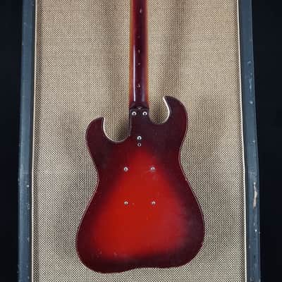Silvertone 1457 1960’s Vintage Guitar w/ Amp-in-Case (401) image 3