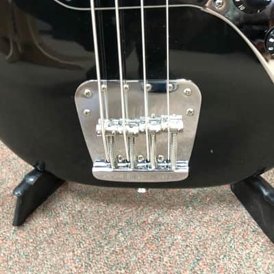 1978 Fender Mustang Bass with Rosewood Fretboard with Chip Case - Black image 7