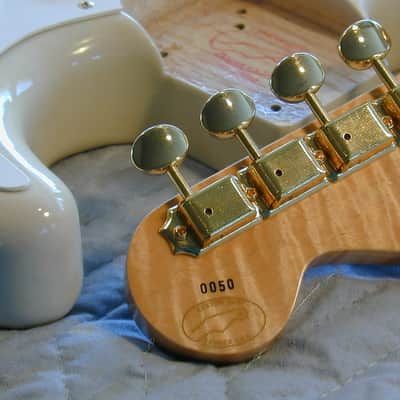 1988 Fender Stratocaster '57 Mary Kaye Masterbuilt Electric Guitar image 6