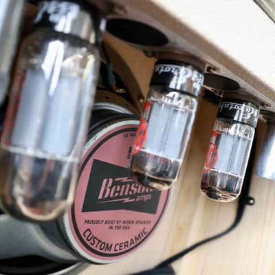 Benson Amps Monarch Reverb+ Blonde /OxBlood / 2024-2025 Demo Model image 8