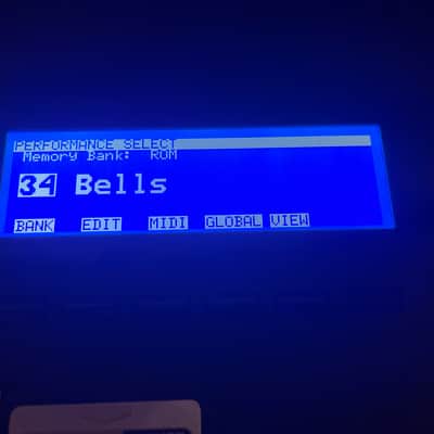 Korg Wavestation EX screen new and expansions image 2