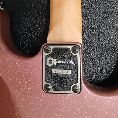 Charvel Model 3 HSS 1987 - Burgundy Mist Metallic image 12