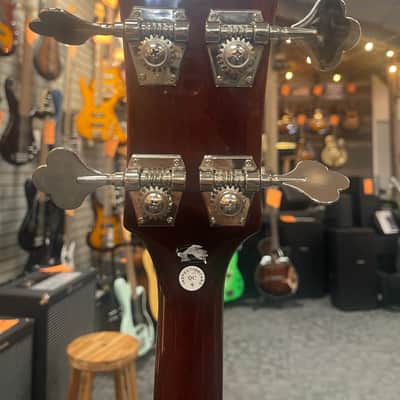 Preowned Epiphone Jack Casady Bass- Faded Pelham Blue image 3