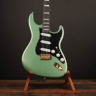 Fender Masterbuilt Kyle McMillin Offset Stratocaster Sage Green Metallic/DLX Closet Classic image 12