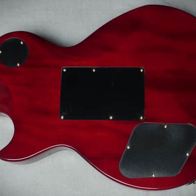Epiphone Alex Lifeson Les Paul Custom Axcess Quilt - Ruby image 10