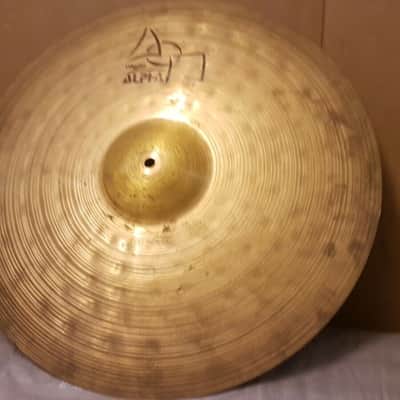 90's PAISTE 20" FULL RIDE CYMBAL ALPHA made in  GERMANY image 4