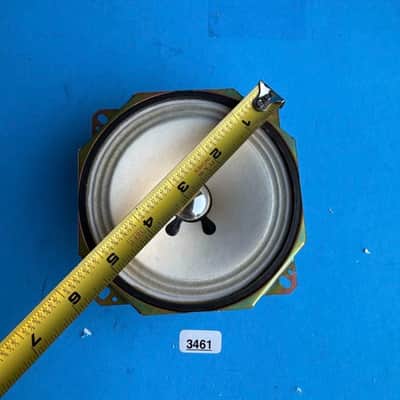 CASIO LK-92TV Keyboard Part: Sanyo 4.5" Speaker 4Ohms 3W White Woofer [Pair] image 5