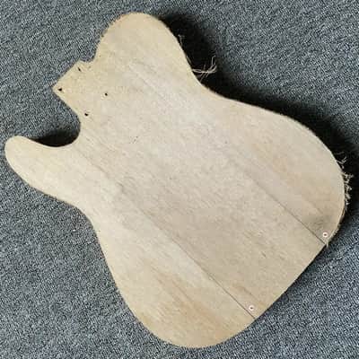 Basswood Unfinished Guitar Tele Style Body image 4