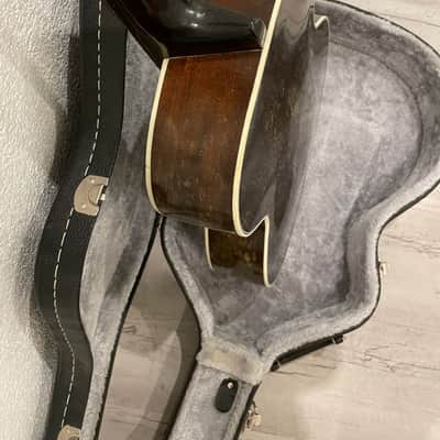 Juwel Vintage Archtop Guitar From 1950 Walnut Brown image 20