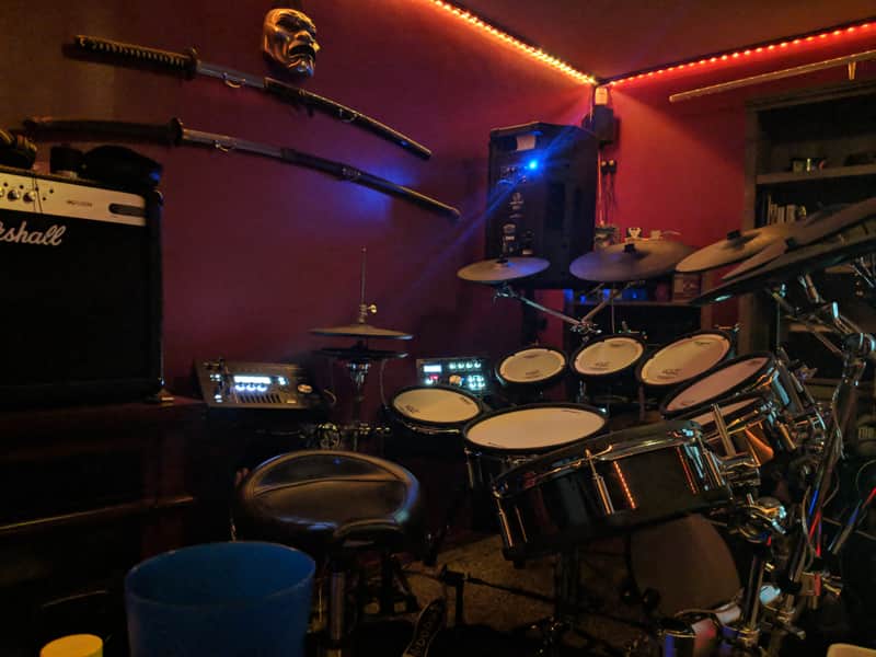 Roland td-50/td25 - crome/black image 1