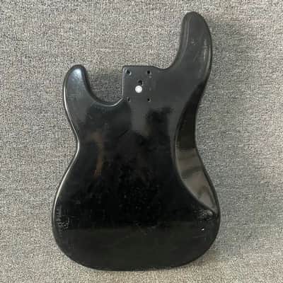 Black Precision P Bass Style Basswood Body image 3