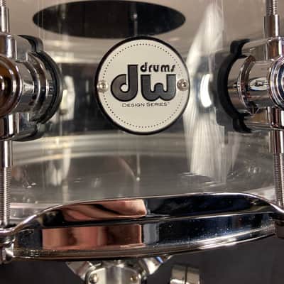 DW - 5x14" Designer Series Clear Acrylic Snare Drum 2000 image 5