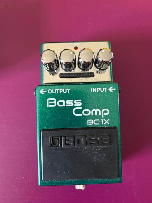Boss BC-1X Bass Comp 2016 - Present - Green image 1