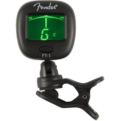 Fender FT-1 Pro Clip On Tuner for Guitar, Bass, Violin, Ukulele image 4