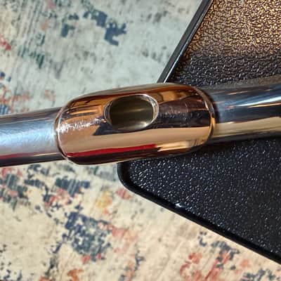 Trevor James Virtuoso II Open Hole Flute - HW / 9LR 925 Sterling Silver image 2