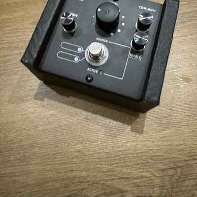Oldmusic JBL Tabletop Preamp - Black Preamp based on Fairfield Barbershop and JBL control panel J201 MOSFET Overdrive Pedal Distortion Preamplifier Amp in a box Booster Boutique blues rock metal drive image 2