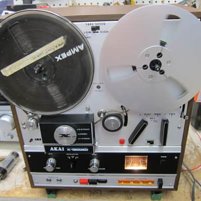Akai X-1800SD Reel To Reel 8 Track Recorder, Player, Accessories, Restore 1960s Gray/Wood image 4