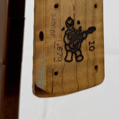 Warmoth Warhead Headstock Electric Guitar Neck 2025 - Roasted Flame Maple image 11
