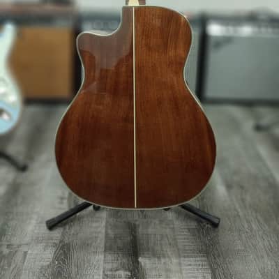 D'Angelico Excel Gramercy Vintage Natural Acoustic-Electric Guitar DAEG200VNATGP2 w/ Gig Bag image 18
