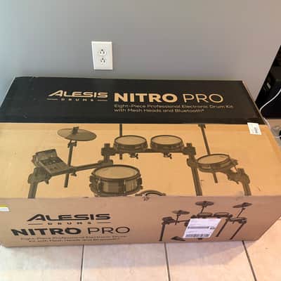 Alesis Nitro Pro Electronic Drum Kit + Throne & Headphones Bundle image 3